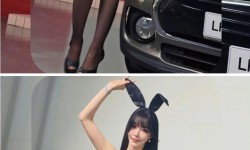기럭지부터 클라스가 다른 레이싱 모델 민한나